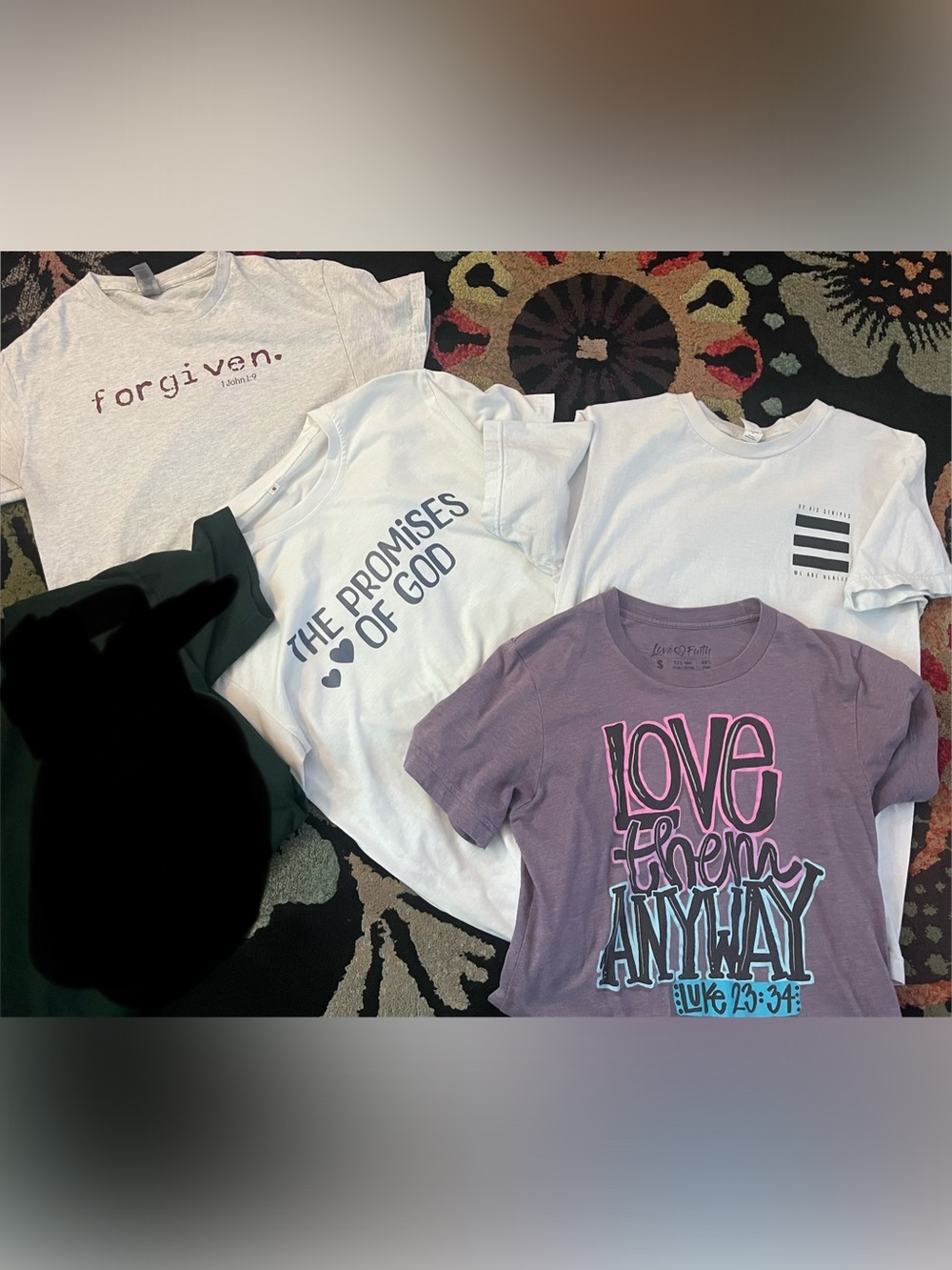 Lot of Christian graphic tees
